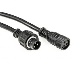 INVOLIGHT IP65DMX01 - кабель DMX удлинительный 1 м, IP65, для IPPAR1818 / COBAR1220  - 1 купить