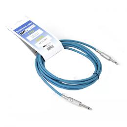 INVOTONE ACI1302/B инструментальный кабель,6,3 джек моно <-> 6,3 джек моно, длина 2 м (синий) - 1 купить