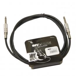 INVOTONE ACI1302/BK инструментальный кабель, 6,3 джек моно <-> 6,3 джек моно, длина 2 м (черный) - 1 купить