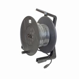 INVOTONE ADCD1050 - кабель DMX с разъемами XLR(баба) <-> XLR(мама), длина - 50 м, на катушке  - 1 купить