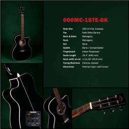 SIGMA 000MC-1STE-BK гитара  - 6 купить