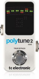 TC ELECTRONIC POLYTUNE 2 MINI полифонический гитарный тюнер  - 2 купить