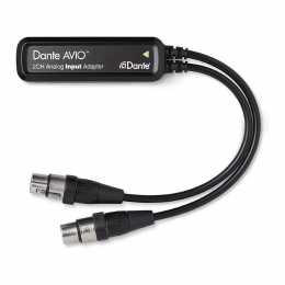 AUDINATE ADP-DAI-AU-2X0 адаптер балансного линейного сигнала в сеть Dante - 2 купить