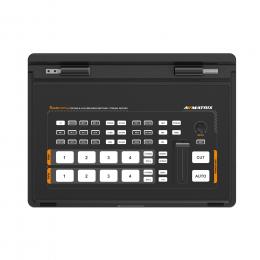 AVMATRIX Shark H4 PLUS видеомикшер-стример портативный 4CH HDMI USB LAN  - 2 купить