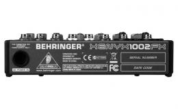 BEHRINGER 1002FX - микшер,2 микр. предусил.,8 линейных входов,24-битный эффект-процессор  - 3 купить