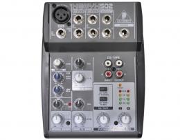 BEHRINGER 502 - микшер,5 входов, выходы основ.микса, стереовыход на наушники и CD/tape,эквалайзер  - 2 купить