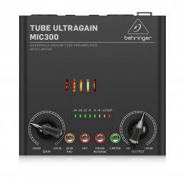 BEHRINGER MIC300 - ламповый предусилитель, лампа 12AX7, Pad, встроенный лимитер /+48В  - 2 купить