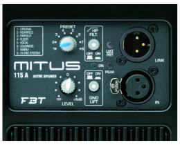 FBT MITUS 115A активная двухполосная акустическая система, 400+200Вт, 133дБ, 46Гц-20к Гц, DSP - 3 купить