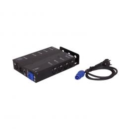 INVOLIGHT DMXS8S - сплиттер DMX сигнала, 8 отдельных выходов + 1 линк, переключатель на 120 Нм  - 4 купить