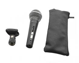 INVOTONE PM02A - микрофон вокальный динамический, гиперкард. 50Гц-15кГц,600 Нм, выключ.,чехол, держ.  - 2 купить