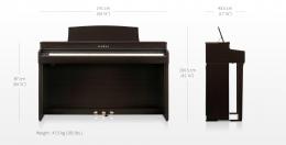 KAWAI CN301 B цифровое пианино, цвет черный, клав. механика Responsive Hammer III, 88 клавиш - 4 купить