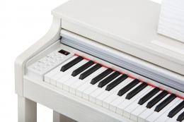 KURZWEIL M130W WH цифровое пианино (2 места), 88 молоточковых деревянных клавиш, полифония 256, цвет белый - 3 купить