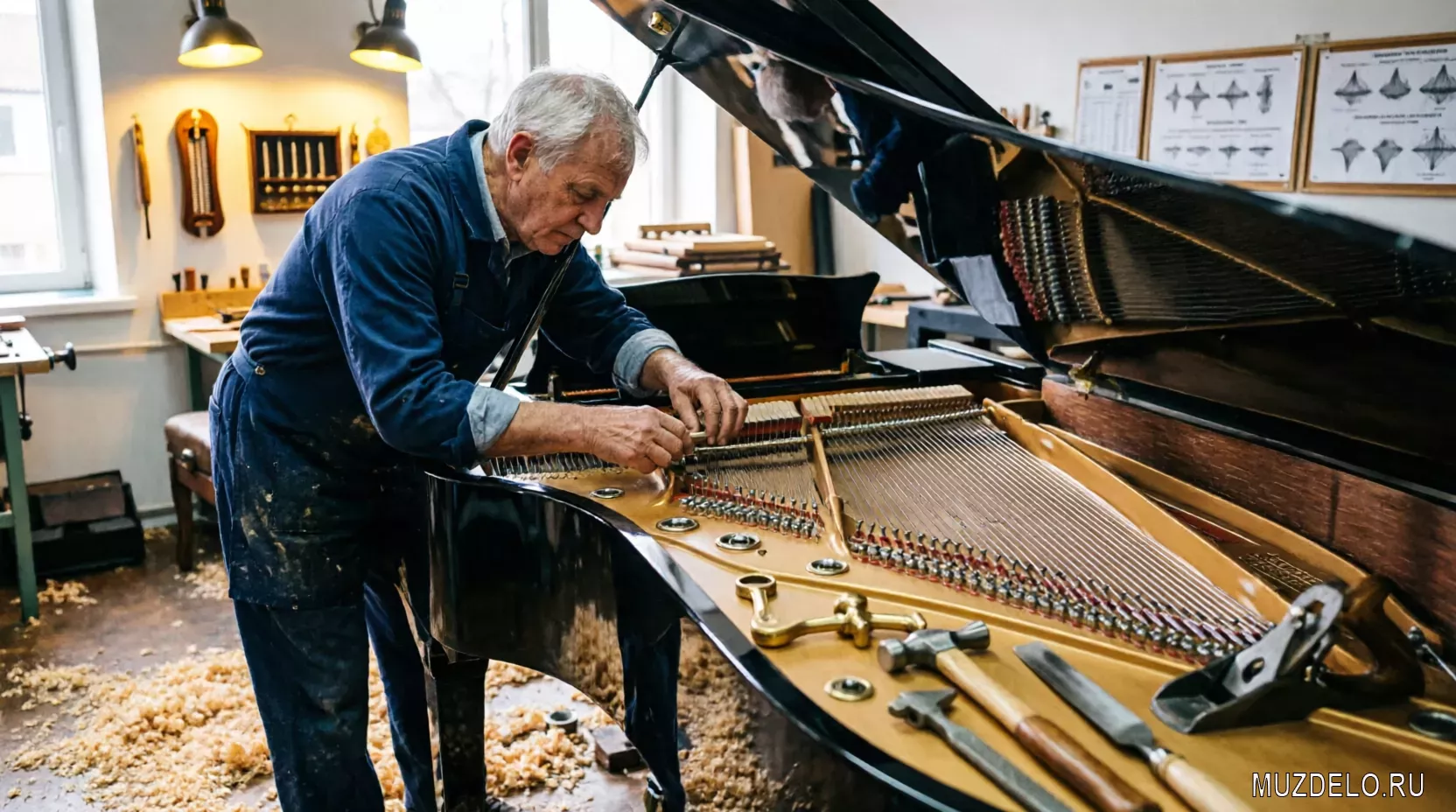 Made in Germany: как создаются рояли C.BECHSTEIN